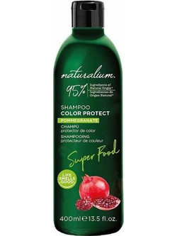 Naturalium Color Protect Super Food Pomegranate Φυτικό Σαμπουάν για Προστασία Χρώματος για Βαμμένα Μαλλιά 400ml