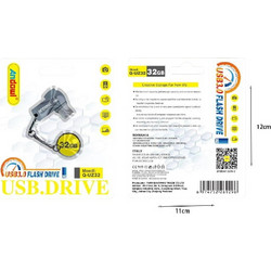 Andowl Q-UZ32 32GB USB Stick 3.2 Gen 1 με USB-A