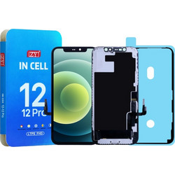 ZY Οθόνη LCD με Μηχανισμό Αφής για iPhone 12 / 12 Pro FHD1080p - Μαύρο (Support IC Change)