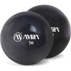 Palm Ball Two-Pack 1Kg Μαύρο Amila 96722