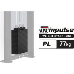 Σετ Πλάκες Βαρών PL90 170LBS (77kg) Impulse (PLWS170)