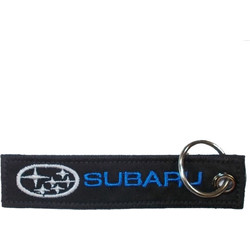 Υφασμάτινο μπρελόκ SUBARU με κέντημα FLAT