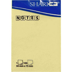 Χαρτάκια αυτοκόλλητα κίτρινα 7,5x5cm JustNote 381972