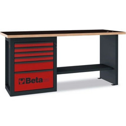 Beta Πάγκος εργασίας τρόλεϊ 6 συρτάρια C59A-R B059000051