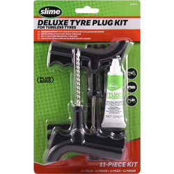 Slime Deluxe Tyre Plug Kit For Tubeless Tyres (Plug Bond) 11 Τεμαχίων (2040-5)
