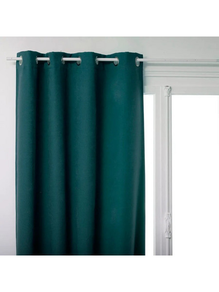 Atmosphera Κουρτίνα Συσκότισης με Τρουκς 135x260 Viki Petrol