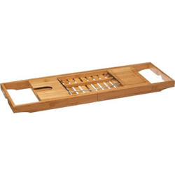 Ραφιέρα Μπάνιου Bamboo Natureo Επεκτεινόμενη 105x22x4cm 5Five