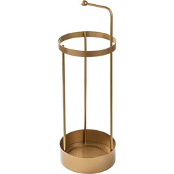 Ομπρελοθήκη 247HFM1223 22x22x67cm Gold Aberto Design Μέταλλο