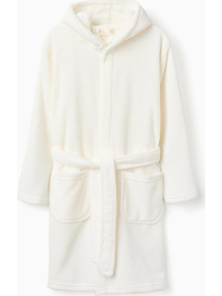 Zippy Παιδική Ρόμπα Fleece Χειμωνιάτικη Μπεζ 31067155041