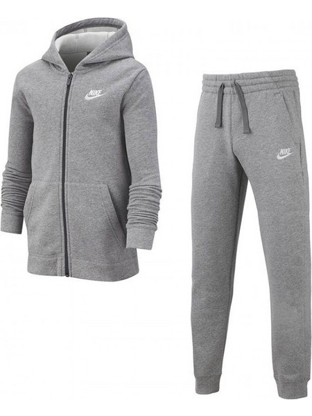 Nike Παιδικό Σετ Φόρμας Γκρι BV3634-091