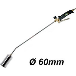 IDEALGAS FCL115/60 Φλόγιστρο αερίου με μπουρού O60mm με σκανδάλη