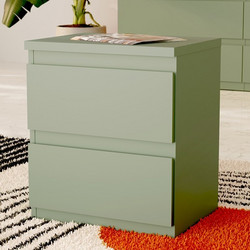 RAVENNA Κομοδίνο Clarinda Sage Green 41,8 x 32,2 x 49,3