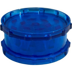 ΤΡΙΦΤΗΣ-GRINDER ΠΛΑΣΤΙΚΟΣ 50 Χ 24mm 1 ΘΕΣΗΣ ΜΠΛΕ