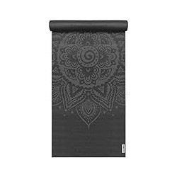 Yogistar - Στρώμα γιόγκα Basic Art Collection 'Spiral Mandala' (Zen Black) Διαστάσεις: 183 εκ x 61 εκ x 4 mm Βάρος 1,2 kg