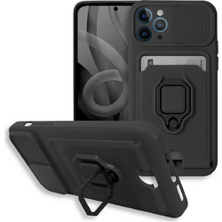 Bodycell Multifunction Back Cover Black (iPhone 11 Pro Max)