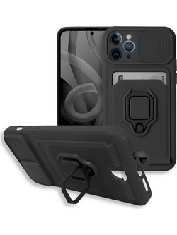 Bodycell Multifunction Back Cover Black (iPhone 11 Pro Max)
