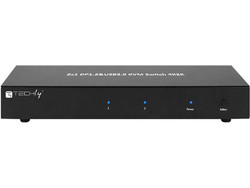 Techly KVM Switch 2 x DisplayPort