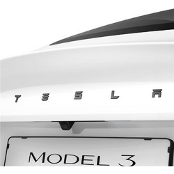 Spigen Tesla Rear Emblem Logo Full Cover carbon - Tesla Model 3 2024 (ACP08550)