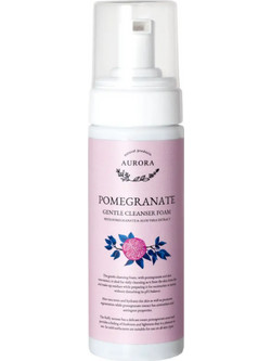 Aurora Natural Products Pomegranate Gentle Cleanser Αφρός Καθαρισμού Προσώπου για Ακμή 150ml