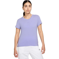 Nike Sportswear Chill Knit Γυναικείο Αθλητικό T-Shirt Λιλά FV5508-533
