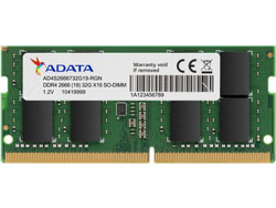Adata 16GB (1X16GB) DDR4 RAM 2666MHz SoDimm AD4S266616G19-SGN