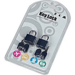 RCM TH1018 Πλαστικό Λουκέτο Πέταλο Μαύρο 25mm (Σετ 2 Τεμαχίων) Μαύρο