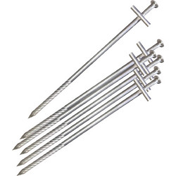 Μεταλλικά Πασαλάκια Σταυρός New Camp, 6pcs 23cm x 6.3mm, NEW-182