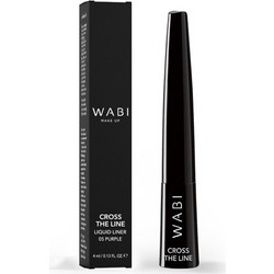 WABI Cross The Line 05 Purple Πινέλο Eyeliner