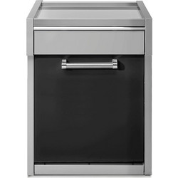 Steel Cucine GPG7-P-AN Παγομηχανή 26kg Π69.8εκ. Black-Inox 5207001771440