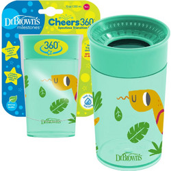 Dr. Brown's Κύπελλο Cheers Πράσινο 300ml
