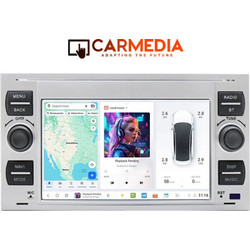Carmedia CMTDU4087B-3 Ford All Silver Ηχοσύστημα Αυτοκινήτου με Οθόνη Αφής & GPS