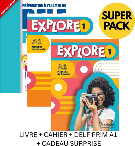 EXPLORE 1 & DELF PRIM A1 SUPER PACK - Ε' ΔΗΜ PR2