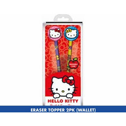 HELLO KITTY - Pencil & Topper 2PK