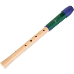 Moeck 1027 Flauto Penta Green/Blue