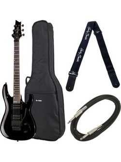 Harley Benton R-456FR BK Progressive Series Ηλεκτρική Κιθάρα ST Style με HH Μαγνήτες και Ταστιέρα Maple Black