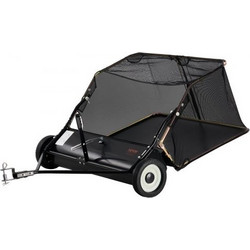 Συλλέκτης Γκαζόν VEVOR 42" (106,7 cm) Tow Behind, 12 cu.ft. Μεγάλος Συλλέκτης Χόρτου, Βαρέως Τύπου Συλλέκτης Φύλλων & Χόρτου με Σχοινί Απόρριψης, Ρυθμιζόμενο Ύψος Σάρωσης για Συλλογή Υπολειμμάτων & Χό