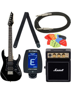 Harley Benton RG-Junior BK Bundle