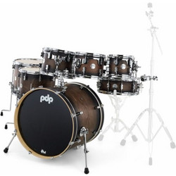 PDP by DW Concept Maple Satin Charcoal Burst PD806.074.001