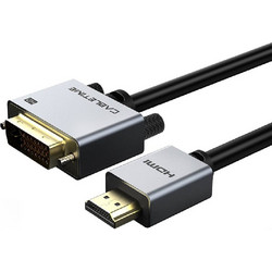 Cabletime Καλώδιο HDMI 1.4 HDMI Male to DVI Male 2m Black