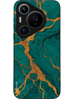 Sonique Marble Series Back Cover Green (Huawei Pura 70 Pro)