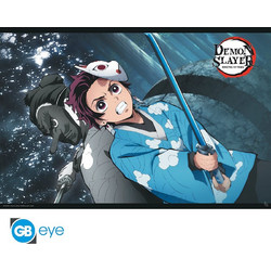 DEMON SLAYER - Tanjiro & Urukodaki Poster Maxi 91.5x61