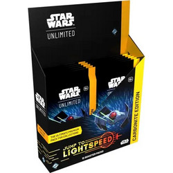 Star Wars: Unlimited TCG - Jump to Lightspeed Booster Box - Carbonite Edition (12 Boosters)