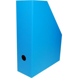 Next θήκη περιοδικών Colors γαλάζια Υ32x25x9 εκ