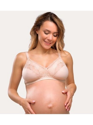 CARRIWELL Σουτιέν Θηλασμού Soft as Silk Rose Beige