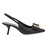 Sofia Baldi Γόβες Slingback Δερμάτινες με Τακούνι Στιλέτο Μαύρες 41410