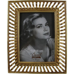 Κορνίζα Polyresin 13x18cm με Χρυσό Πλαίσιο Oriana Ferelli