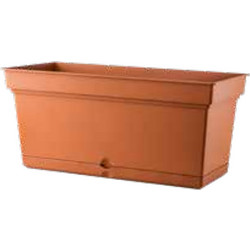 ΠΛΑΣΤΙΚΗ ΖΑΡΝΤΙΝΙΕΡΑ ΜΕ ΠΙΑΤΟ CASSETTA AQUA 78 38 38 66 Terracotta