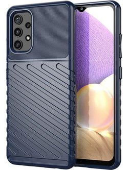 Hurtel Thunder Case Flexible Tough Rugged Cover TPU Case for Nokia 5.4 blue - (Thunder Case Nokia 5.4 Blue)
