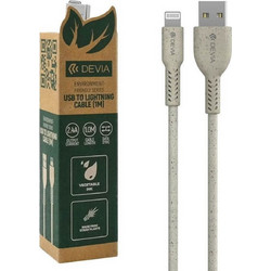 Καλώδιο Devia Eco Friendly USB to Lightning 1m