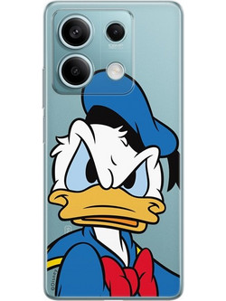 Disney Donald Partial Print Angry Θήκη Redmi Note 13 5G Transparent
